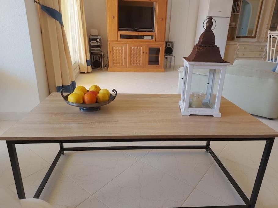 Estupendo Apartamento En Primera Linea De Playa Y Con Vistas Al Mar Dénia Esterno foto